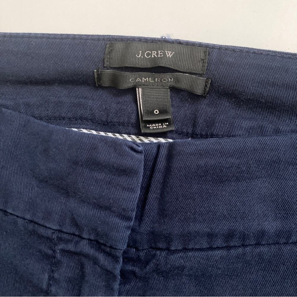 J.Crew Stretch Chino Pant Navy Size 0 - Picture 5 of 10